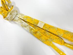 未使用品　正絹　手組帯締め